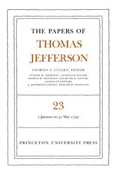 Book cover of The Papers of Thomas Jefferson, Volume 23 by Unknown