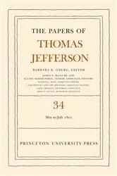 Book cover of The Papers of Thomas Jefferson, Volume 34 by Thomas Jefferson