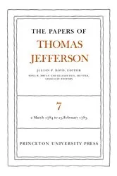 Book cover of The Papers of Thomas Jefferson, Volume 7 by Thomas Jefferson