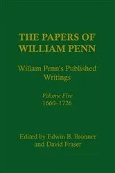 Book cover of The Papers of William Penn, Volume 5 by Edwin B. Bronner