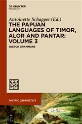 Book cover of The Papuan Languages of Timor, Alor and Pantar. Volume 3 by Unknown