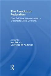 Book cover of The Paradox of Federalism by Jan Erk