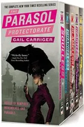 Book cover of The Parasol Protectorate Boxed Set by Gail Carriger