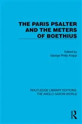 Book cover of The Paris Psalter and the Meters of Boethius by George Philip Krapp