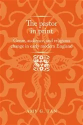 Book cover of The pastor in print by Amy G. Tan