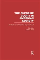 Book cover of The Path to and From the Supreme Court by Kermit L. Hall