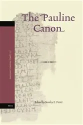 Book cover of The Pauline Canon by Stanley E. Porter