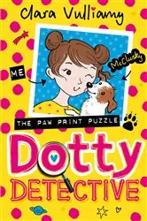 Book cover of The Paw Print Puzzle by Clara Vulliamy