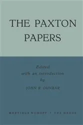 Book cover of The Paxton Papers by John R. Dunbar