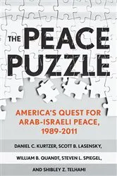 Book cover of The Peace Puzzle by Daniel C. Kurtzer
