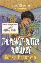Book cover of The Peanut-Butter Burglary by Becky Freeman