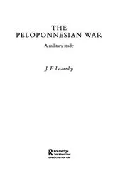 Book cover of The Peloponnesian War by Professor J F Lazenby