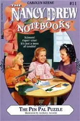 Book cover of The Pen Pal Puzzle by Carolyn Keene