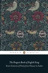 Book cover of The Penguin Book of English Song by Unknown