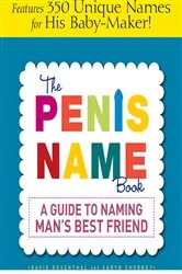 Book cover of The Penis Name Book by Unknown
