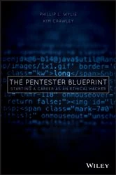 Book cover of The Pentester BluePrint by Phillip L. Wylie