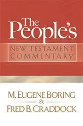 Book cover of The People's New Testament Commentary by M. Eugene Boring