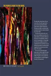 Book cover of The People's Right to the Novel by Eleni Coundouriotis
