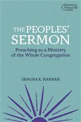 Book cover of The Peoples' Sermon by Shauna K. Hannan