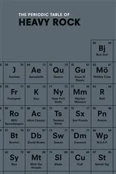 Book cover of The Periodic Table of HEAVY ROCK by Unknown