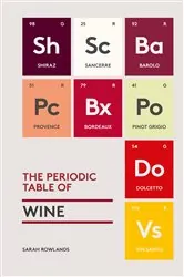 Book cover of The Periodic Table of Wine by Sarah Rowlands