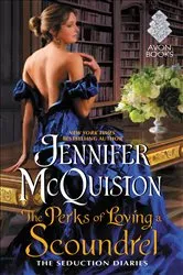 Book cover of The Perks of Loving a Scoundrel by Jennifer McQuiston