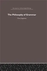 Book cover of The Philosophy of Grammar by Otto Jespersen