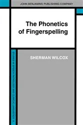 Book cover of The Phonetics of Fingerspelling by Unknown