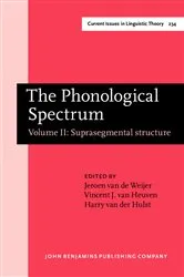 Book cover of The Phonological Spectrum by Unknown