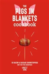 Book cover of The Pigs in Blankets Cookbook by The Jolly Hog