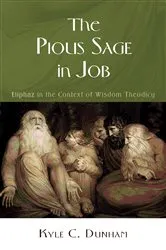 Book cover of The Pious Sage in Job by Kyle C. Dunham