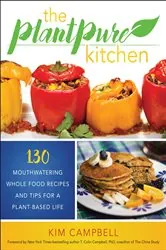 Book cover of The PlantPure Kitchen by Kim Campbell