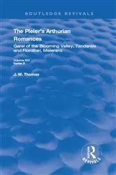 Book cover of The Pleier’s Arthurian Romances by Der Pleier
