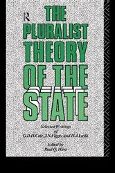 Book cover of The Pluralist Theory of the State by Paul Q. Hirst