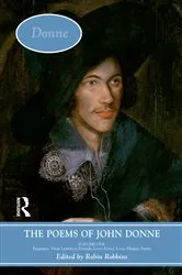 Book cover of The Poems of John Donne: Volume One by Robin Robbins