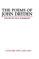 Book cover of The Poems of John Dryden: Volume One by Paul Hammond