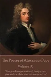 Book cover of The Poetry of Alexander Pope - Volume IX by Alexander Pope