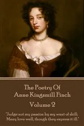 Book cover of The Poetry of Anne Kingsmill Finch - Volume 2 by Anne Kingsmill Finch