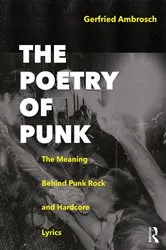 Book cover of The Poetry of Punk by Gerfried Ambrosch