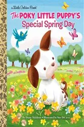 Book cover of The Poky Little Puppy's Special Spring Day by Diane Muldrow