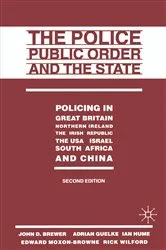 Book cover of The Police, Public Order and the State (2nd ed.) by John D Brewer