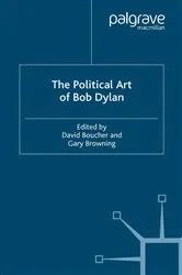 Book cover of The Political Art of Bob Dylan by David Boucher