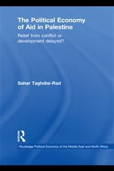 Book cover of The Political Economy of Aid in Palestine by Sahar Taghdisi-Rad