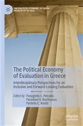 Book cover of The Political Economy of Evaluation in Greece by Panagiotis E. Petrakis