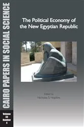 Book cover of The Political Economy of the New Egyptian Republic by Nicholas S. Hopkins
