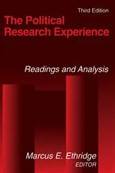 Book cover of The Political Research Experience (3rd ed.) by Marcus E. Ethridge