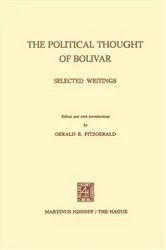 Book cover of The Political Thought of Bolivar by G.E. Fitzgerald
