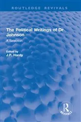 Book cover of The Political Writings of Dr Johnson by J.P. Hardy