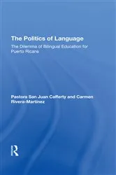 Book cover of The Politics of Language by Rebecca Stephenson