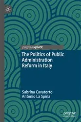Book cover of The Politics of Public Administration Reform in Italy by Sabrina Cavatorto